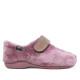 Sabatilles casa CM Confort roses de pèl suau amb tancament de velcro - Querol online