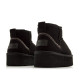 Botines plataforma Mustang nivia negros estilo australianas con plataforma - Querol online