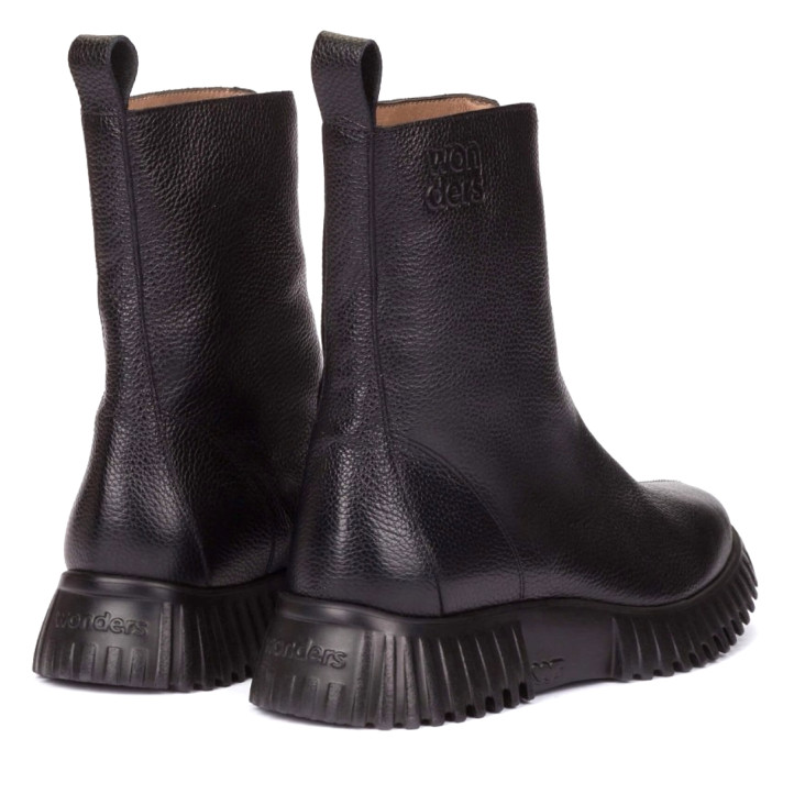 BOTINES FLEXFLY 03 NEGROS NEGRO WONDERS - Querol online
