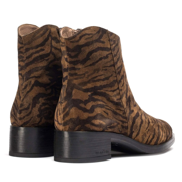 BOTINES BONJOUR 01 ZEBRA ANIMAL PRINT WONDERS - Querol online