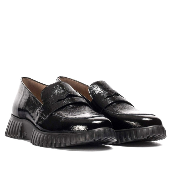 MOCASINES FLEXFLY 02 NEGROS NEGRO WONDERS - Querol online