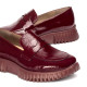 MOCASINES FLEXFLY 02 BURDEOS ROJO WONDERS - Querol online