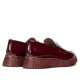 MOCASINES FLEXFLY 02 BURDEOS ROJO WONDERS - Querol online