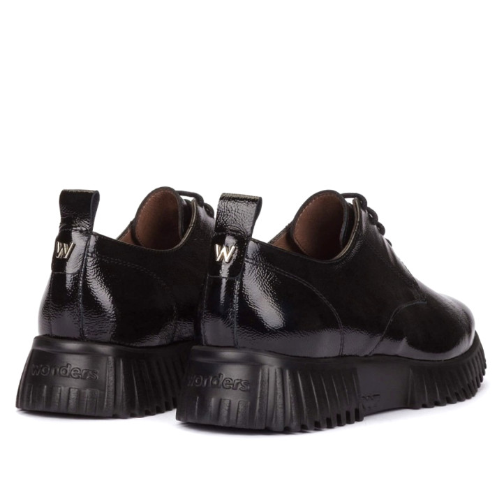BLUCHERS FLEXFLY 01 NEGROS NEGRO WONDERS - Querol online