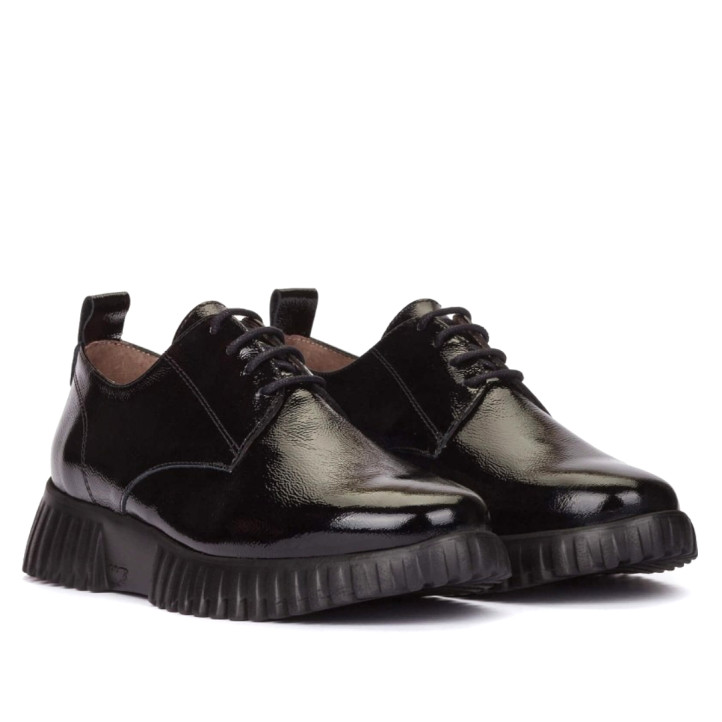 BLUCHERS FLEXFLY 01 NEGROS NEGRO WONDERS - Querol online