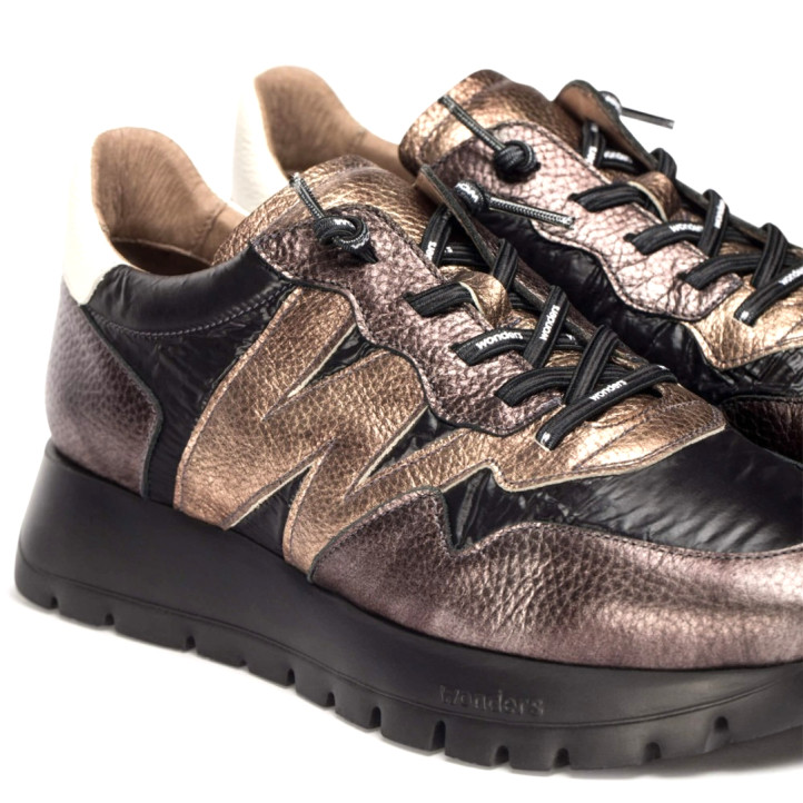 DEPORTIVAS ODISEI 91 PLOMO NEGRO WONDERS - Querol online