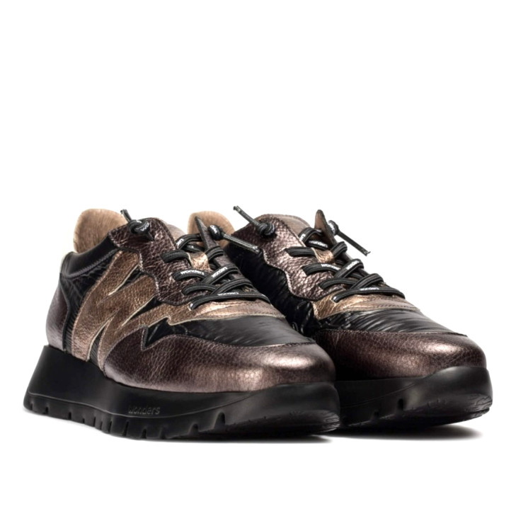 DEPORTIVAS ODISEI 91 PLOMO NEGRO WONDERS - Querol online