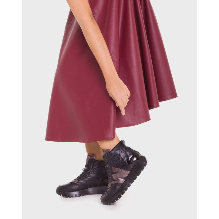 DEPORTIVAS ODISEI 93 NEGRAS NEGRO WONDERS - Querol online