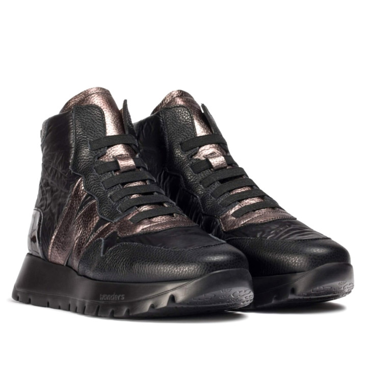 DEPORTIVAS ODISEI 93 NEGRAS NEGRO WONDERS - Querol online