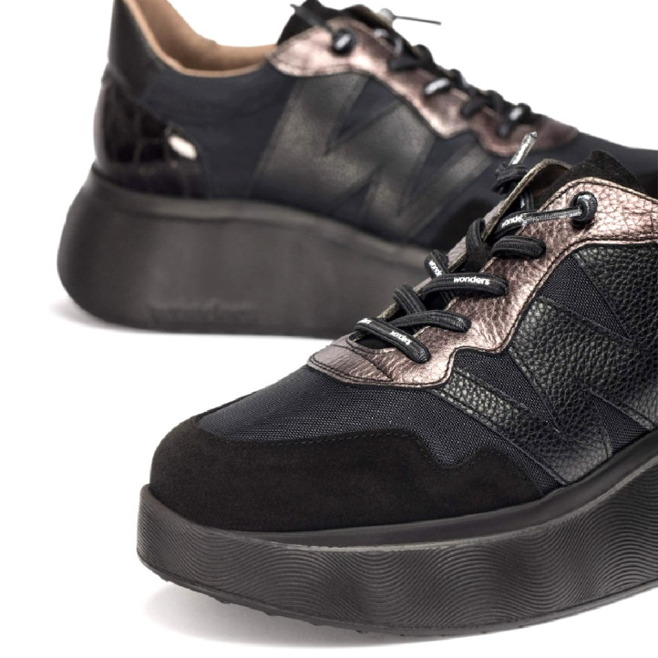 DEPORTIVAS ROMA 31 NEGRAS NEGRO WONDERS - Querol online