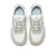 Zapatillas urban Mustang free alask blanco roto y girses de piel barefoot - Querol online