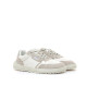 Zapatillas urban Mustang free alask blanco roto y girses de piel barefoot - Querol online