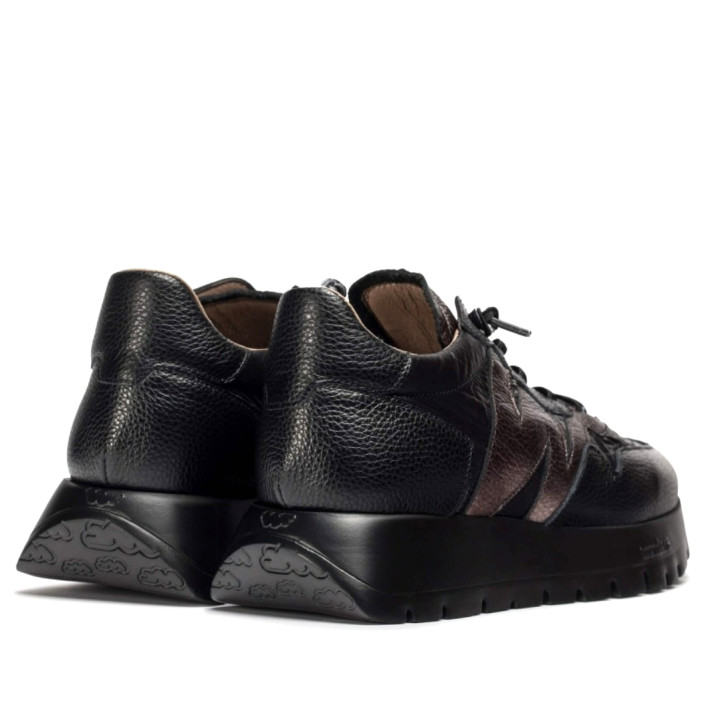 DEPORTIVAS ODISEI 91 NEGRAS NEGRO WONDERS - Querol online