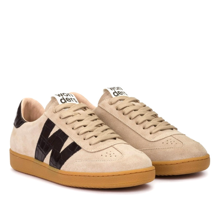 DEPORTIVAS NUBIA 01 BEIGE BEIGE WONDERS - Querol online