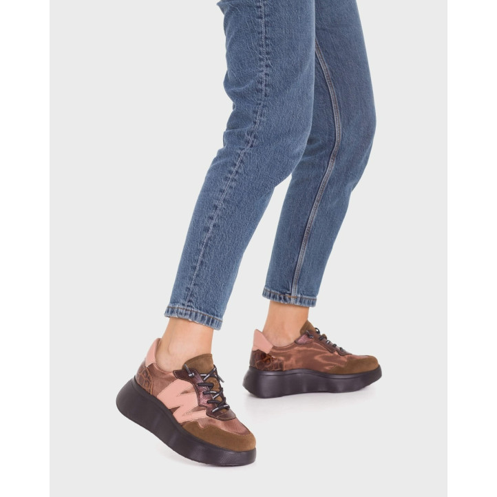 DEPORTIVAS ROMA 31 MARRONES MARRON WONDERS - Querol online