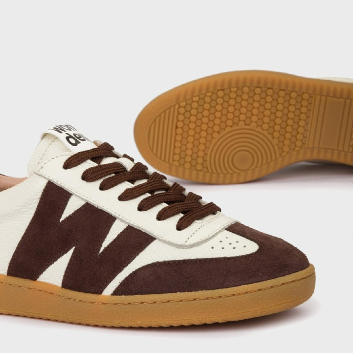 DEPORTIVAS NUBIA 01 BICOLOR BLANCO WONDERS - Querol online