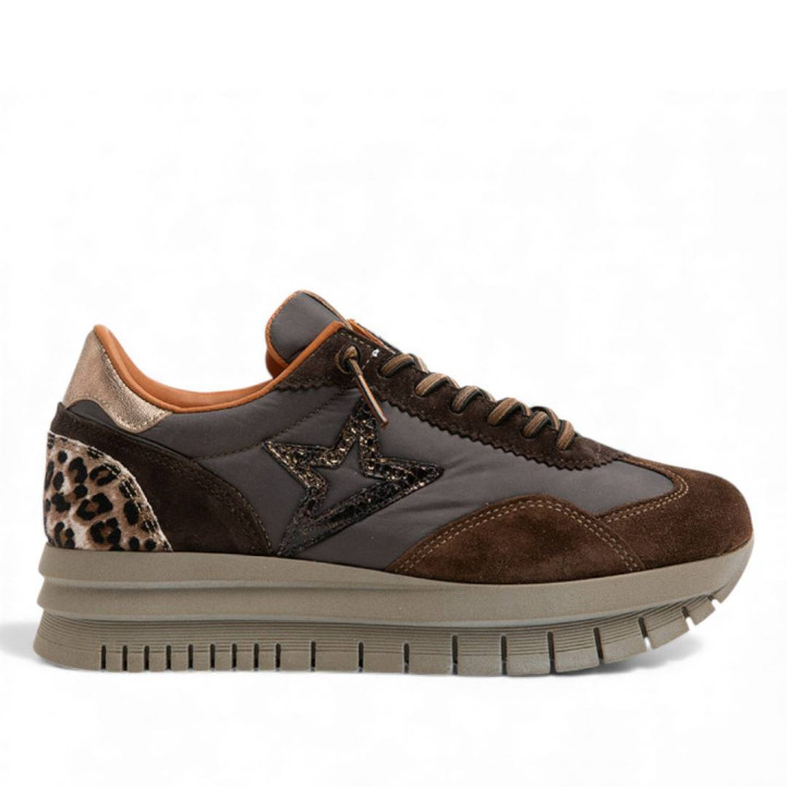 Zapatillas urban Cetti ante nylon cacao - Querol online