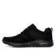 Zapatillas deportivas Skechers burns agoura negras - Querol online
