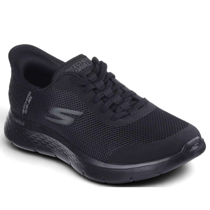 Zapatillas deportivas Skechers slip-ins: GO WALK flex hands up negras - Querol online