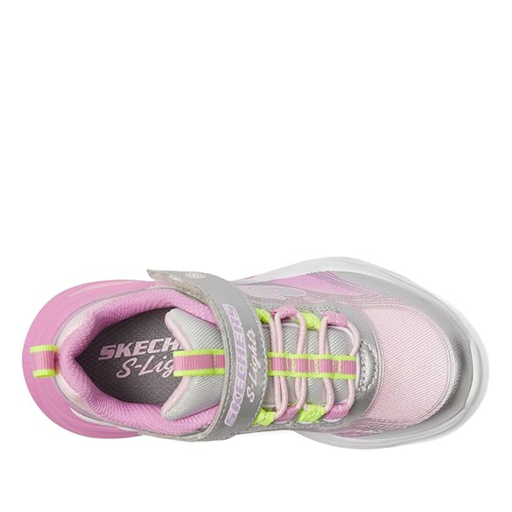 Zapatillas deporte Skechers cosmic glow rosas con luces - Querol online