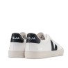 Zapatillas urban VEJA campo leather white black para mujer