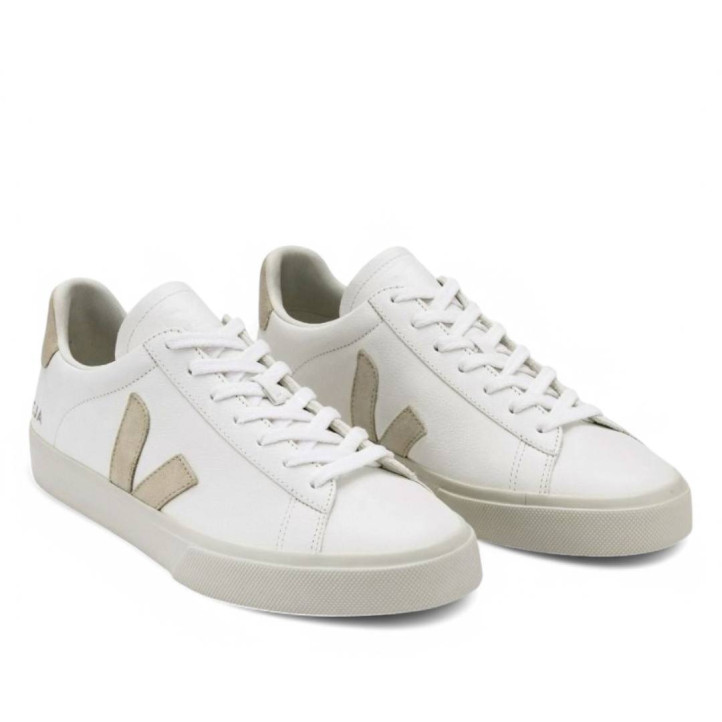 Zapatillas urban VEJA campo leather white almond mujer - Querol online