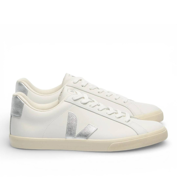 Sabatilles urban VEJA esplar leather white silver - Querol online
