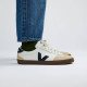 Zapatillas urban VEJA volley leather white nautico bark woman - Querol online