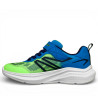 Zapatillas deporte Skechers microspec velocity lima y azules
