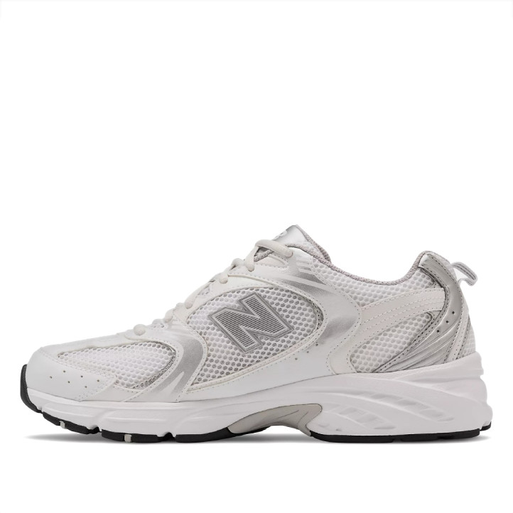 Zapatillas deportivas New Balance 530 nb white con silver metallic woman - Querol online