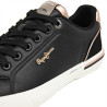 Sabatilles urban Pepe Jeans kenton campus negres amb detalls roses brillants