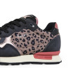 Sabatilles urban Pepe Jeans brit master negres amb animal print