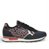 Sabatilles urban Pepe Jeans brit master negres amb animal print