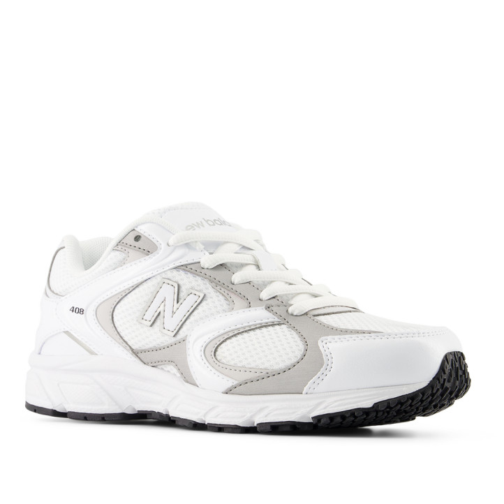 Zapatillas deporte New Balance 408 white con silver - Querol online