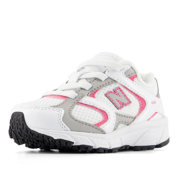 Zapatillas deporte New Balance 408 white con pink - Querol online
