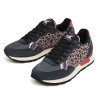 Zapatillas urban Pepe Jeans brit master negras con animal print