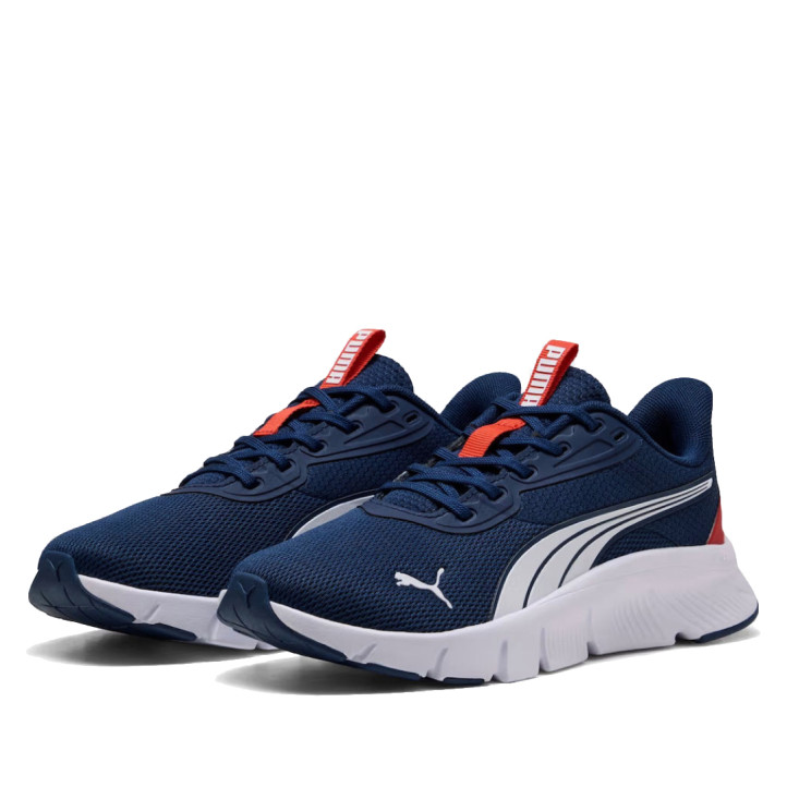 Zapatillas deporte Puma flexfocus azules y rojas - Querol online