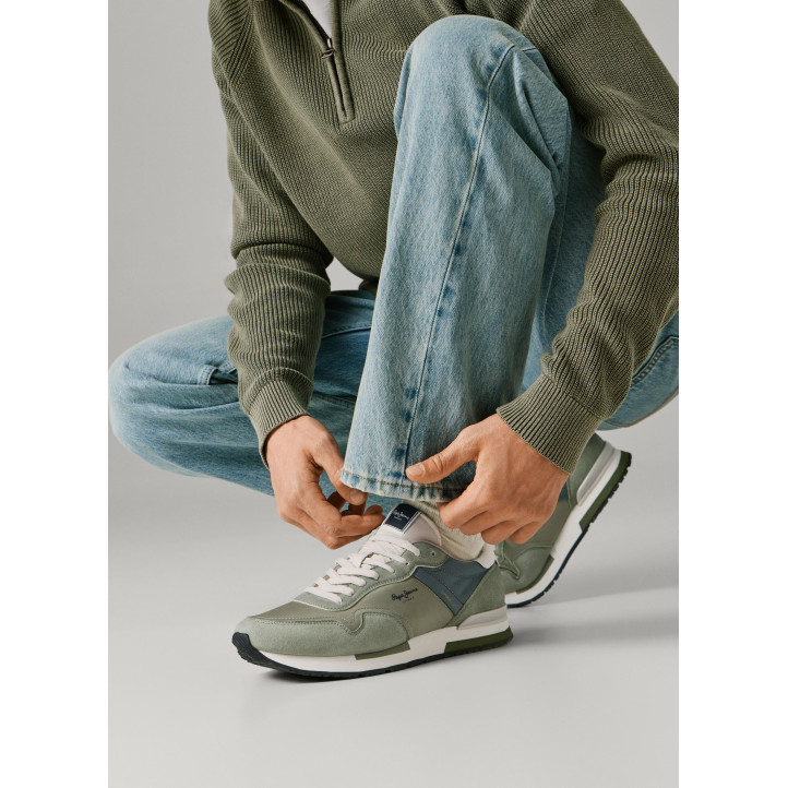 Sabatilles esportives Pepe Jeans hailon dusky green - Querol online