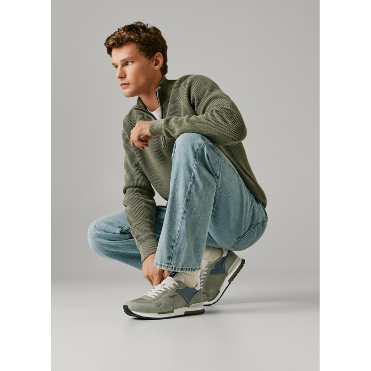 Sabatilles esportives Pepe Jeans hailon dusky green - Querol online