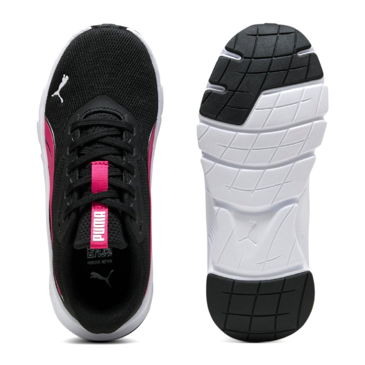 Zapatillas deporte Puma flexfocus negras y rosas - Querol online