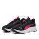 Zapatillas deporte Puma flexfocus negras y rosas - Querol online