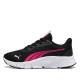 Zapatillas deporte Puma flexfocus negras y rosas - Querol online