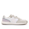 Zapatillas urban Mustang free apolo blancas con detalles en tonos pastel barefoot