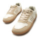 Zapatillas urban Mustang free aria beige con paneles en diferentes texturas - Querol online