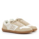 Zapatillas urban Mustang free aria beige con paneles en diferentes texturas - Querol online