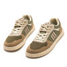 Sabatilles esportives Mustang free miami verd kaki diferents textures barefoot
