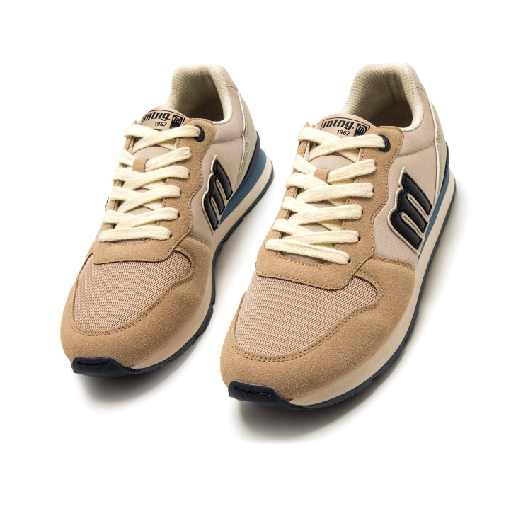 DEPORTIVAS DE HOMBRE MUSTANG JOGGO BEIGE 84467 62002 - Querol online