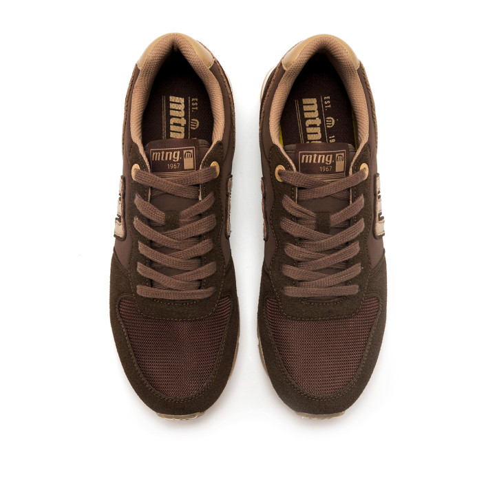 DEPORTIVAS DE HOMBRE MUSTANG JOGGO MARRON 84467 62018 - Querol online