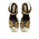 SANDALIAS DE MUJER MUSTANG BRITT ORO 56646 62205 - Querol online