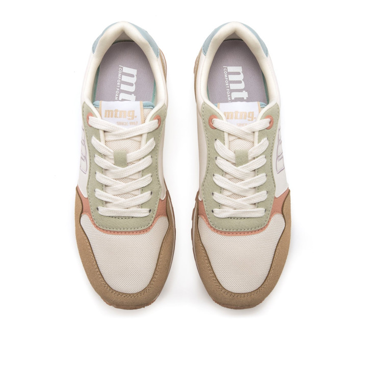 DEPORTIVAS DE MUJER MUSTANG JOGGO BLANCO 60909 61762 - Querol online